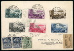 Stamp of Greece » Airmails Greece and Aegean Islands: Zeppelins 1932-1936 Greece and Aegean Islands more than 70 covers