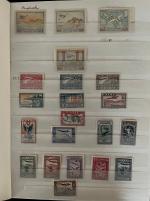 Stamp of Greece » Collections Airmails: Collection in a stockbook including varieties