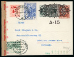 Stamp of Greece » Collections Greece 1910-50s postal history accumulation