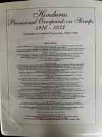 Stamp of Honduras » Collections, Lots etc. Honduras 1926-33 Surcharge/overprint specialised collection