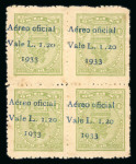 Stamp of Honduras » Collections, Lots etc. Honduras 1926-33 Surcharge/overprint specialised collection