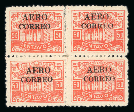 Stamp of Honduras » Air Post / Airmails Honduras 1925 First airmail issues group