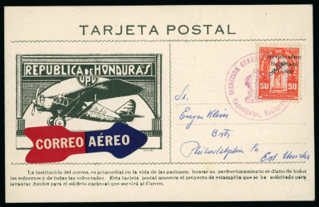 Stamp of Honduras » Air Post / Airmails Honduras Airmails accumulation with proofs, varieties, semi-officials