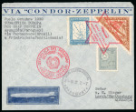 Stamp of Aerophilately » Zeppelins Latin America : 1932-1936, very unusual and highly