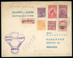 Stamp of Aerophilately » Zeppelins Latin America : 1932-1936, very unusual and highly