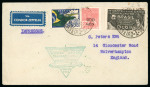 Stamp of Aerophilately » Zeppelins Latin America : 1932-1936, very unusual and highly