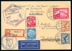 Stamp of Aerophilately » Zeppelins Germany : 1912-1939, very unusual and highly specialised