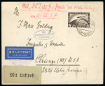 Stamp of Aerophilately » Zeppelins Germany : 1912-1939, very unusual and highly specialised