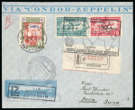 Stamp of Aerophilately » Zeppelins Paraguay : 1934, two covers Condor Zeppelin flights