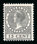 Stamp of Netherlands 1852-1995, in two stockbooks extensive collection between