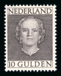 Stamp of Netherlands 1852-1995, in two stockbooks extensive collection between