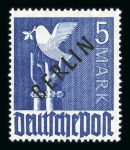 Stamp of Germany » Berlin 1948-1989, in a stockbook extensive mint ** collection/stock