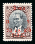Stamp of Turkey 1930, Opening of the railway line Ankara-Sivas Michel