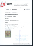 Stamp of Switzerland / Schweiz » Kantonalmarken » Genf 1845, kleiner Adler, farbintensives, allseits grünrandiges Prachtstück