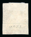 Stamp of Switzerland / Schweiz » Sitzende Helvetia Ungezähnt » Münchner Druck, 3. Auflage ** 1854, 5 Rp. braun, 3. Münchner Druckperiode