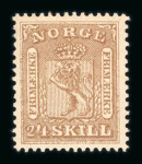 Stamp of Norway 1855-2006, in a big stockbook very extensive mint/used