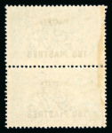 Stamp of British Levant  British Levant 1921 Bradbury Wilkinson Seahorse specimen pairs