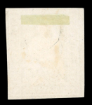 Stamp of Switzerland / Schweiz » Sitzende Helvetia Ungezähnt » Probedruck - Farbproben 1854, 10 Rp. orangegelb, 2. Berner Farbenprobe, Prachtstück