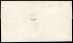 Stamp of Switzerland / Schweiz » Sitzende Helvetia Ungezähnt » 1856-57 Berner Druck (III) 1860, 5 Rp. braun  im senkrechten Paar, nur eine Marke entwertet