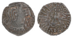 Gupta, Kumaragupta I, x 2, 2.17 g. 2.14 g. AR drachm
