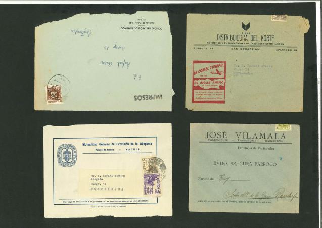 Stamp of Spain » Spain and Colonies Collections and Lots Spain: 1936-39, Assembly comprising more than 50 covers