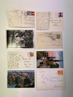 Stamp of Switzerland / Schweiz » Ansichtskarten 1898-1950 (ca.), Posten mit ca. 115 Ansichtskarten