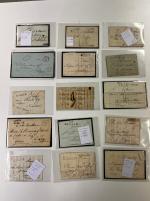 Stamp of Switzerland / Schweiz » Sammlungen 1745-1866 (ca.), Kanton Genf, umfangreicher Bestand