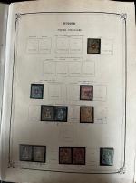 Stamp of Switzerland / Schweiz » Sammlungen 1850-1974, kleine Sammlung ungebraucht oder gestempelt