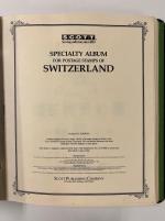 Stamp of Switzerland / Schweiz » Sammlungen 1850-1965, Sammlung ungebraucht oder gestempelt geführt