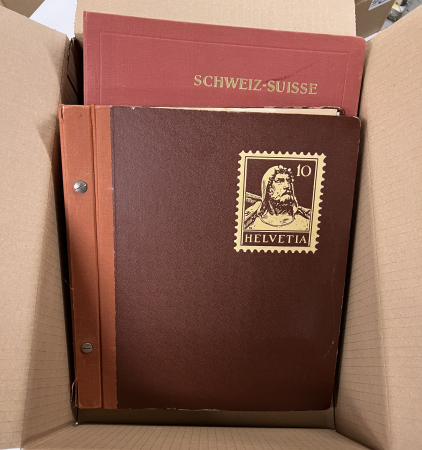 Stamp of Switzerland / Schweiz » Sammlungen 1850-2000, umfangreiche Sammlung ungebraucht oder gestempelt
