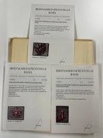 Stamp of Switzerland / Schweiz » Sammlungen 1843-1937, Spitzensammlung, ungebraucht oder gestempelt