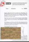 Stamp of Switzerland / Schweiz » Sitzende Helvetia Gezaehnt » Briefmarken 1867-1878 1876, 1 Fr. golden auf gelbem Unterdruck, unterer Halbbogen