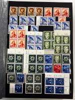 Stamp of Switzerland / Schweiz » Sammlungen 1920-1960, umfangreicher postfrischer Bestand im Album