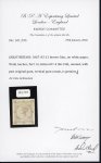 1867–83 £1 Brown-Lilac Watermark Anchor on White Paper — The Rarest Mint Standard Postage Stamp of GB  A tremendously rare and highly desirable high-value, this fresh mint example is well centred and displays excellent, 