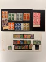 Stamp of Switzerland / Schweiz » Sammlungen 1900-1960, ungebraucht und gestempelt geführte Sammlung