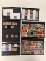 Stamp of Switzerland / Schweiz » Sammlungen 1907-1964, Posten mit ungebrauchten und gestempelten Marken, Briefen