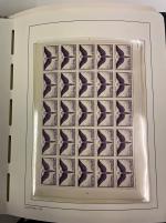 Stamp of Switzerland / Schweiz » Sammlungen 1881-1960, ungebrauchte Sammlung im Leuchtturm Vordruckalbum