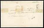 Stamp of Italian States » Sicily » Cancellations (ordered by towns alphabetically) SALEMI: 1859 (23.5)cover sent to Palermo with 2 Gr. plate I, with red SALEMI handstamp adjacent