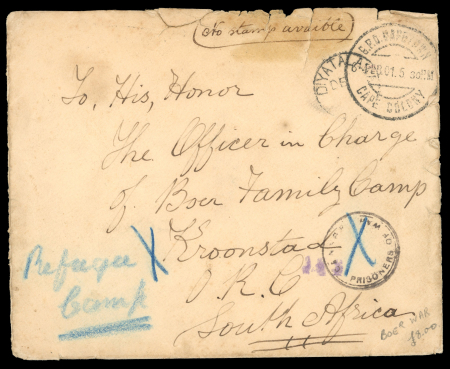 Stamp of South Africa » Anglo Boer War South Africa Boer War postal history