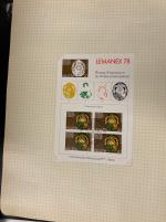 Stamp of Switzerland / Schweiz » Sammlungen 1850-1990 (ca.), Posten in vier Vordruck-Alben und zwei Auswahlheften