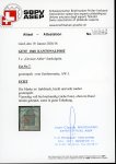 Stamp of Switzerland / Schweiz » Kantonalmarken » Genf 1848, grosser Adler dunkelgrün, allseits gleichmässig breitrandig