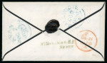 Stamp of Ireland » Postal History (Arranged alphabetically by County) Meath: 1765-1859 Attractive group of forty-one covers or part covers mounted on album pages, showing an array of postal markings including mileage mkgs in black NAVAN/23 and NAVAN/24 (8), NOBBER/33, OLDCASTLE/41, SLANE/3