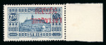 Stamp of Colonies françaises » Syrie 1931-33, Timbre de Syrie surchargé YT n°14 7pi.50 bleu