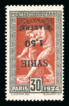 Stamp of Olympics » 1924 Paris » 1924 Olympic Issues of Other Countries 1924 Olympics set inverted