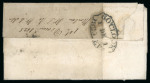 Stamp of Ireland » Pre-Stamp Postal History » Local Post Period - 1773-1840 1825 (1.12) Folded entire sent within Dublin to York