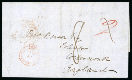 Stamp of Great Britain » British Post Offices Abroad » Crown Circle Handstamps Great Britain P.O. Abroad Crown Circle Wellington New £Zealand