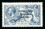 Stamp of Ireland » 1925 Narrow Date Overprints (T66-T68) 2s6d to 10s specialised assembly of practically only