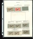 Stamp of Ireland » 1922-23 Thom Three-Line Overprints (T47-T61) 2s6d to 10s specialised assembly of mint, mint nh and