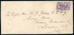 Stamp of Nigerias » Niger Company Territories Burutu: 1899 (Sep 22) long envelope to Sir George Goldie
