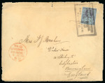 Stamp of Nigerias » Niger Company Territories Burutu (types 4 & 7): Trio of covers from Burutu